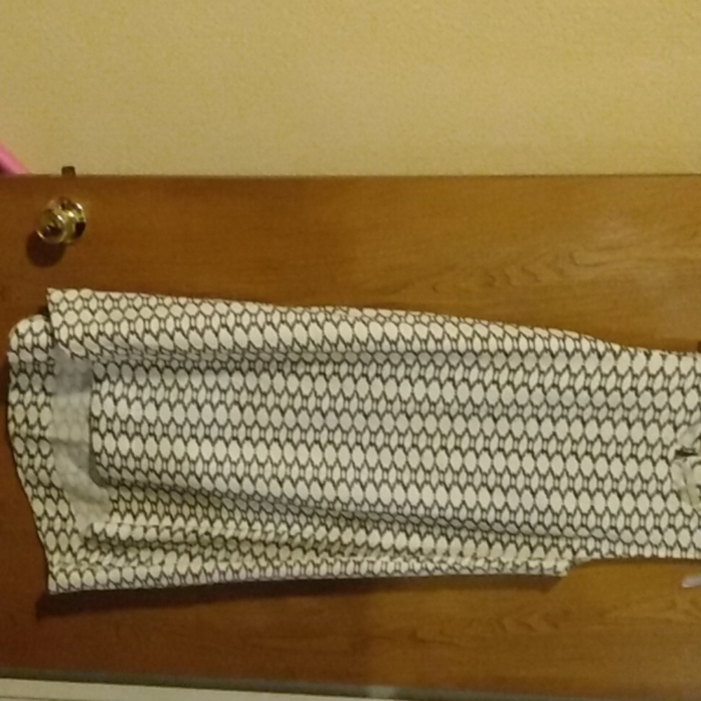 Black and white dress